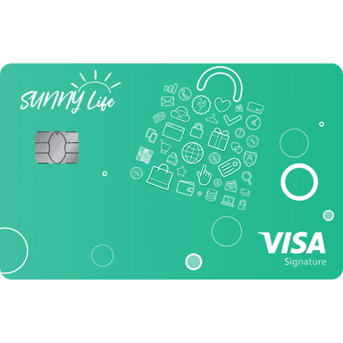 陽信 Sunny Life 賞利點卡(VISA御璽卡)