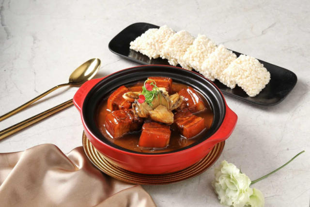 鮑魚饞燒東坡肉